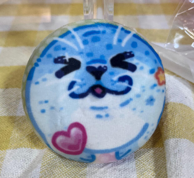 Plush seal pin
