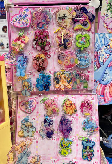 Acrylic charms