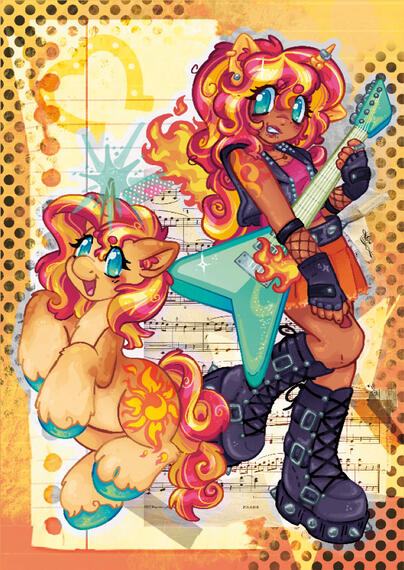 Sunset shimmer jam sesh